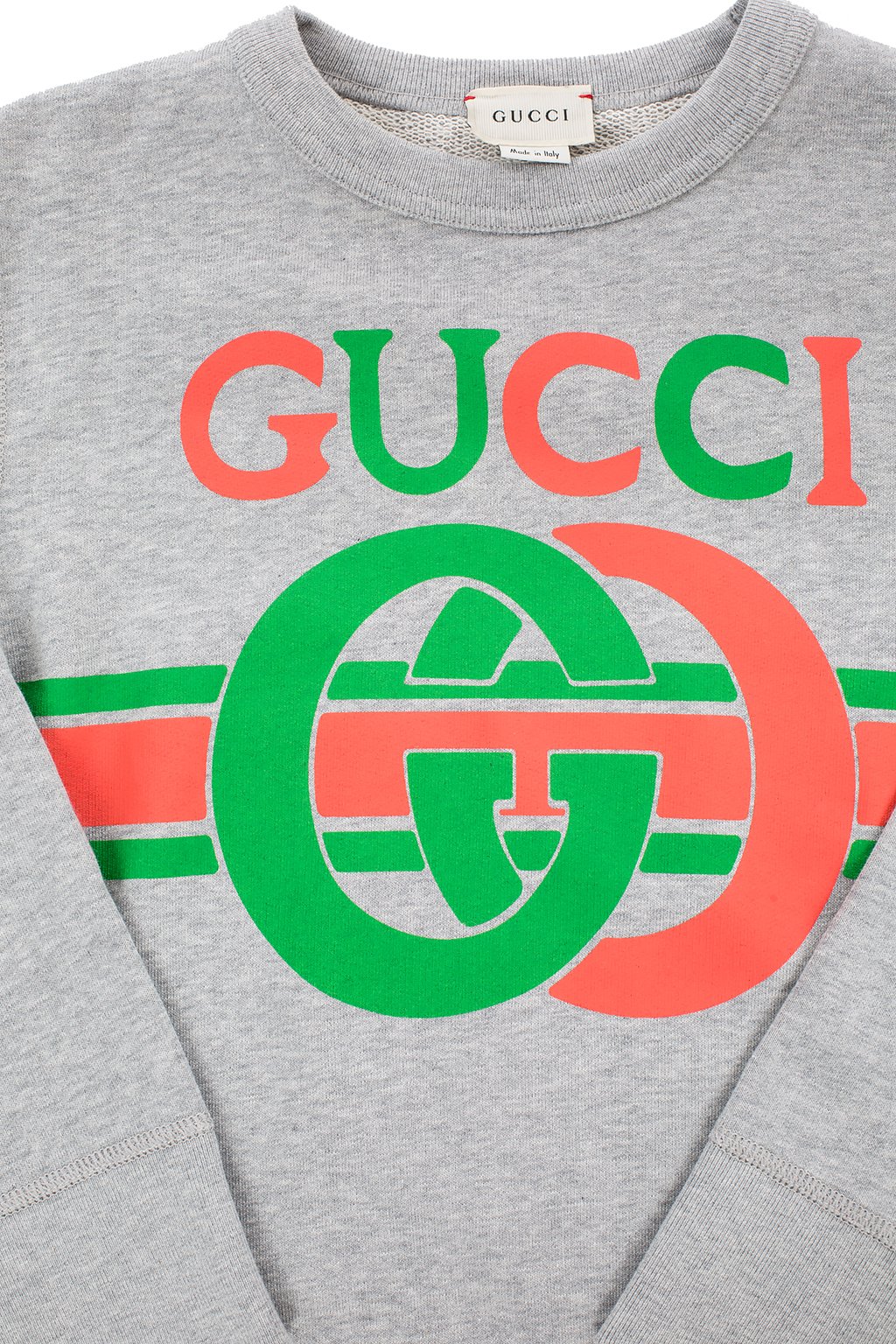 gucci rubber Kids Logo-printed sweatshirt